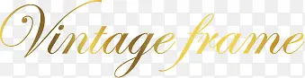 vintage  frame   欧式花纹图片