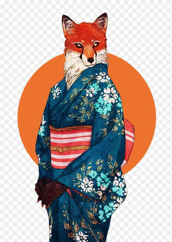 女狐人日本女装束