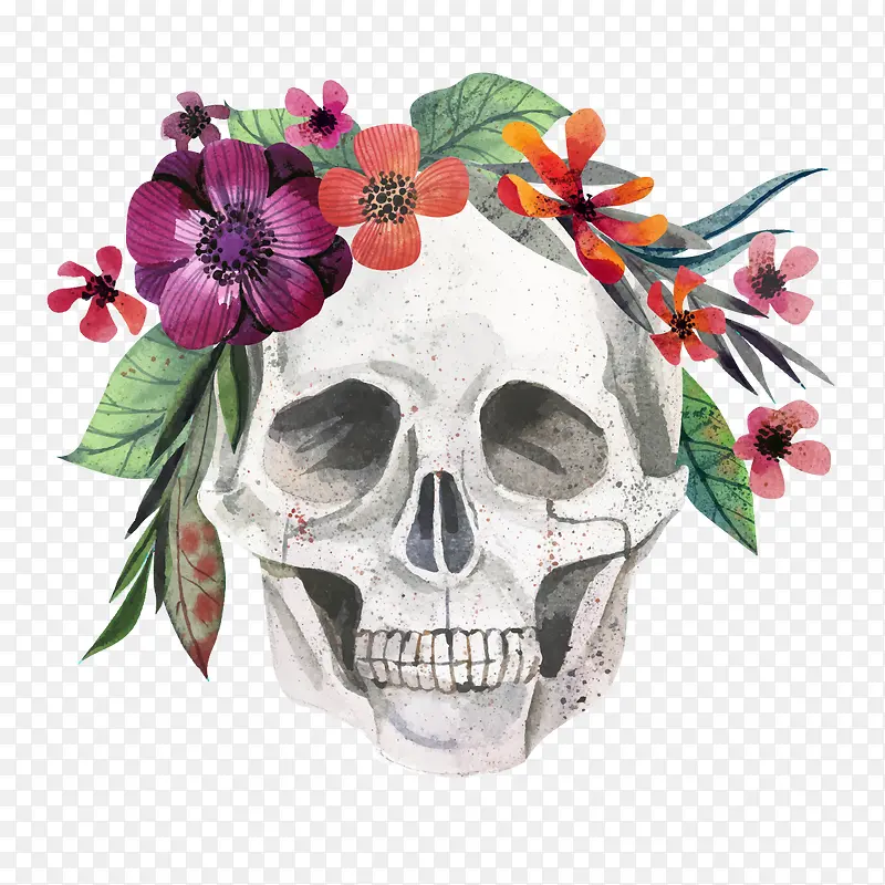 矢量死亡和花