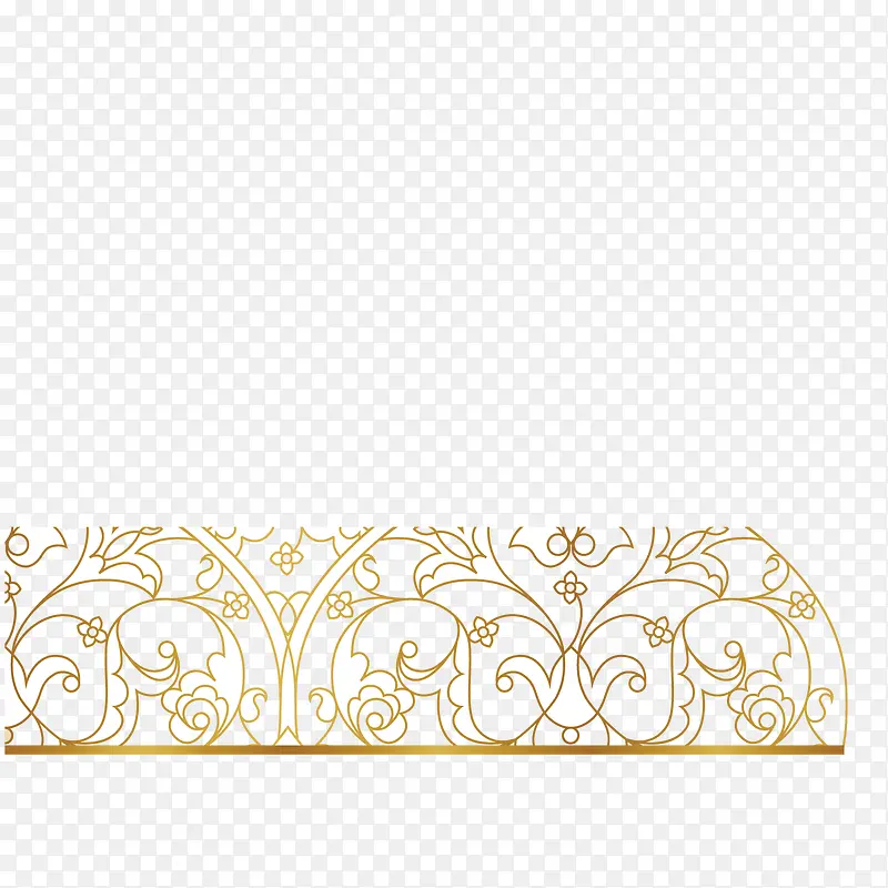 花纹金底