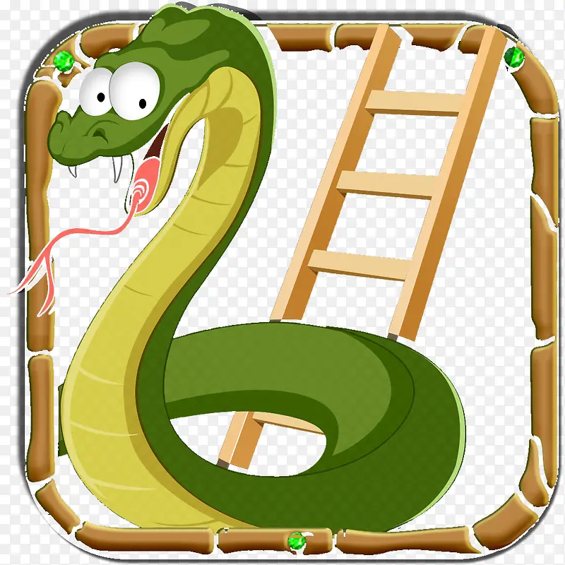青蛇爬楼梯