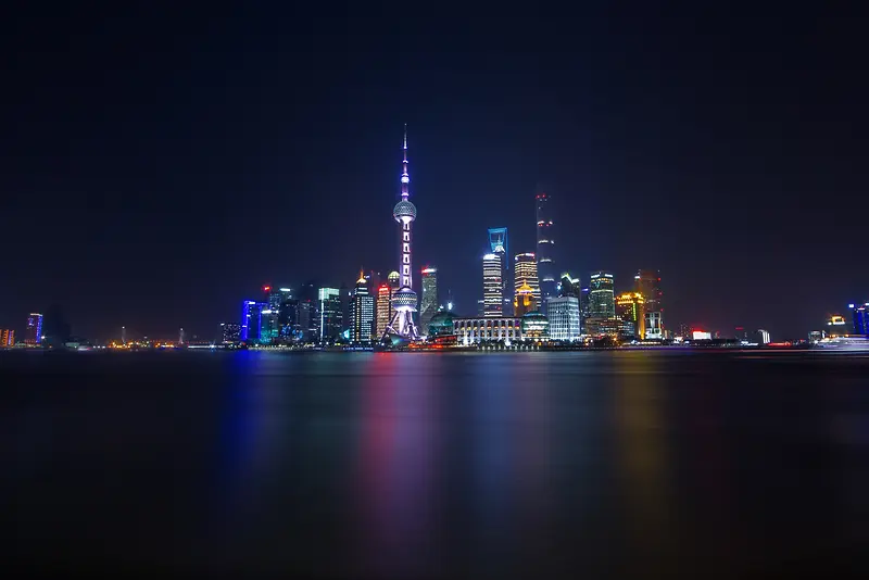 上海繁华都市东方明珠