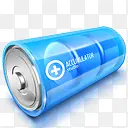 蓝色的电池blue-battery-icons