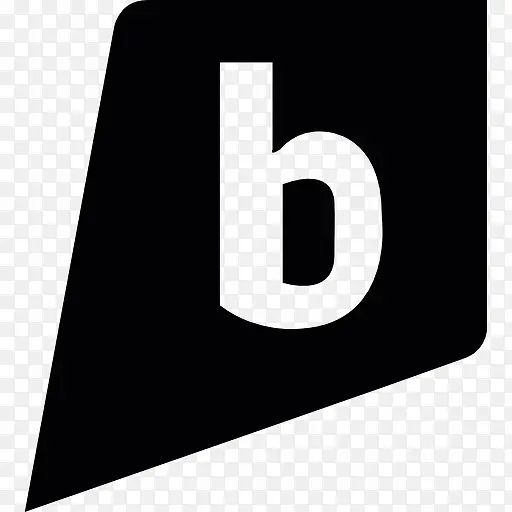 字母B的标识图标