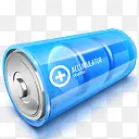 蓝色的电池blue-battery-icons