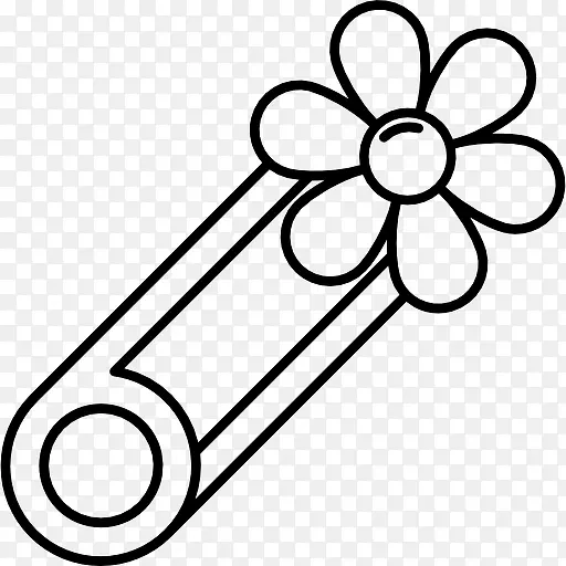 安全Flower Pin图标