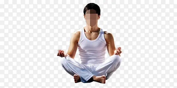 印度瑜伽健身男
