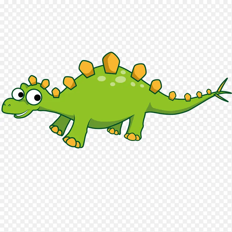 绿色玩具恐龙