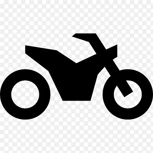 摩托车侧视图图标