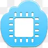 芯片Blue-Cloud-icons