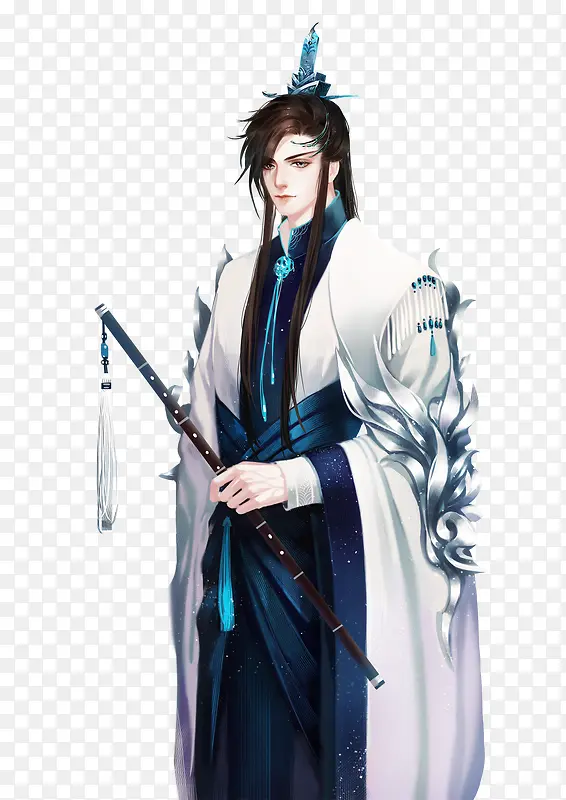 古风美男立绘侠士