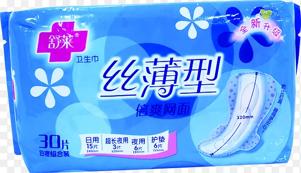 超市丝薄卫生巾活动