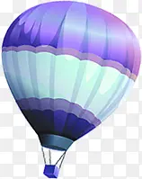 氢气球地球环保海报