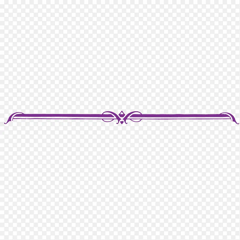 矢量分栏线紫色古典