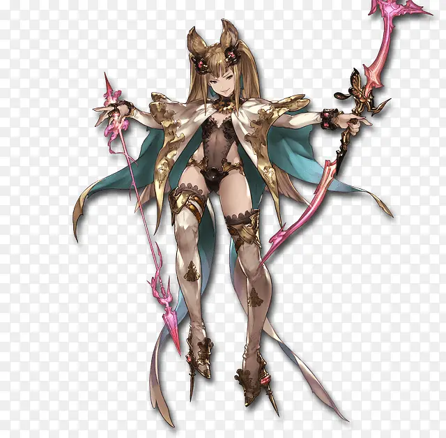 二次元魔法盛装少女