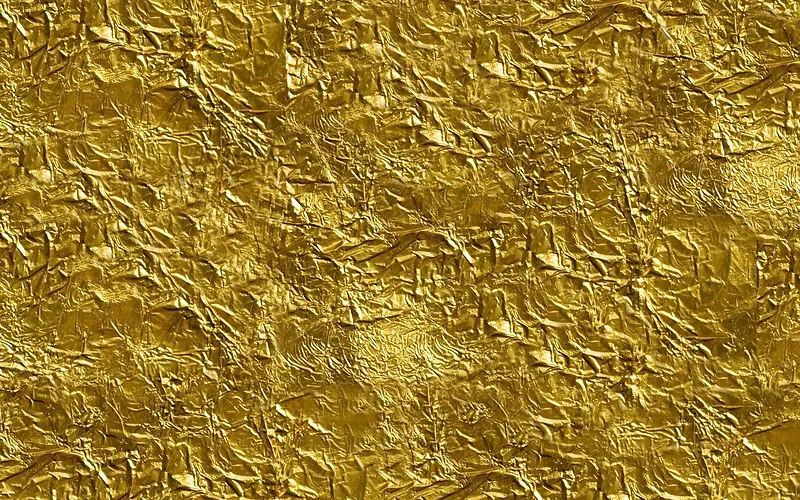 金色褶皱金纸海报背景壁纸
