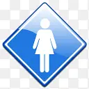折光交通标志图标