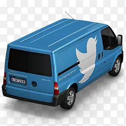 物流汽车和货物twitter