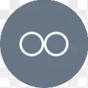 双圆线条风格社交媒体图标PNG图片素材下载_图片编号yrvbpkpl-免抠素材网