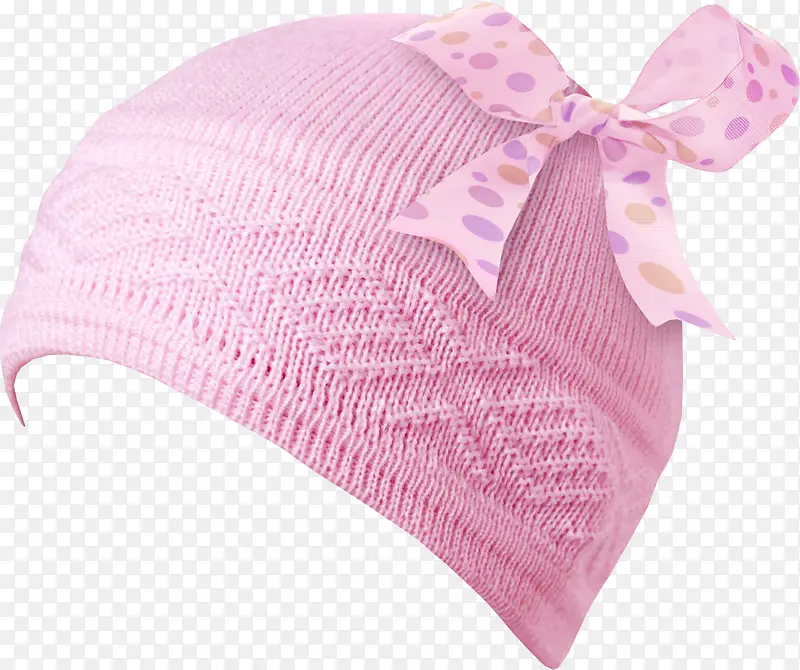 粉色儿童帽子