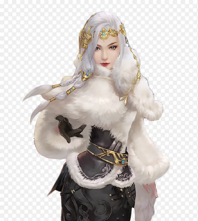 白色游戏梦幻人物