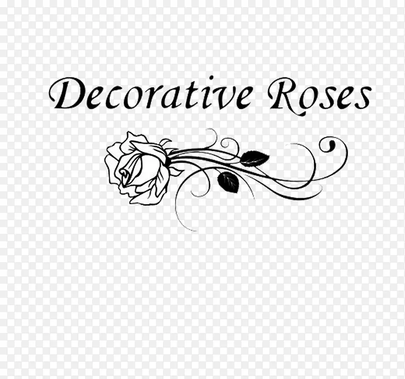 欧式典雅玫瑰花图案