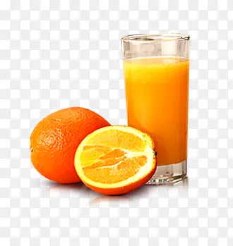 高清摄影新鲜的橘子汁
