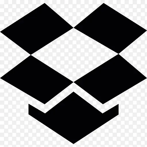 Dropbox的标志图标