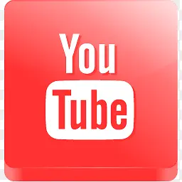 YouTube3D社交媒体图标