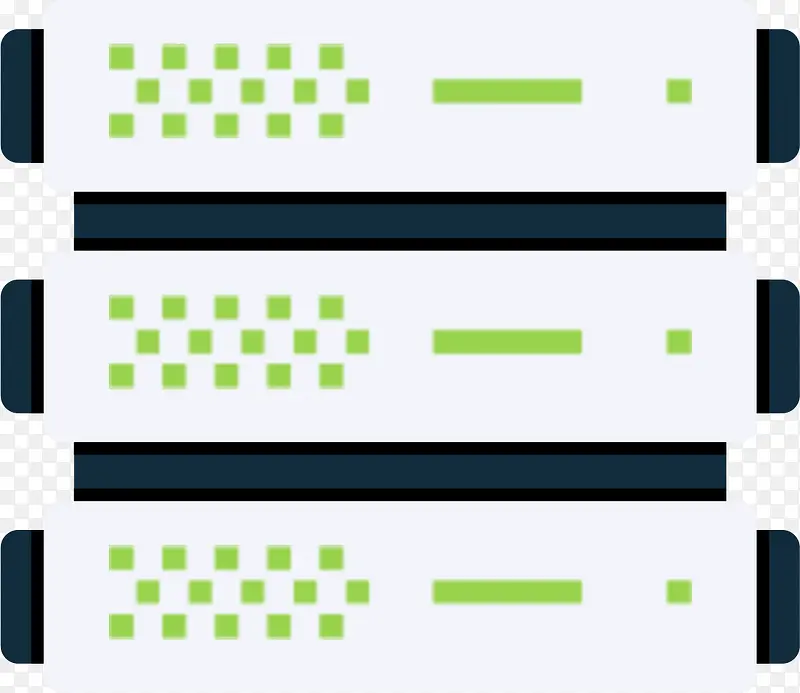 服务器Green-Flat-icons