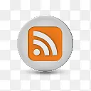 社交网络rss图标
