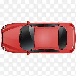 车前红色的Transport-Multiview-icons
