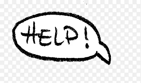 线条help框PNG图片素材下载_图片编号qgeplajb-免抠素材网