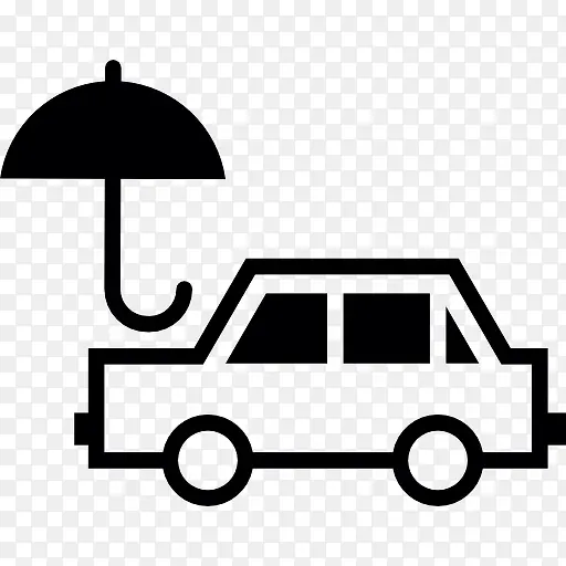 车用伞图标
