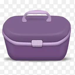 紫色手提箱