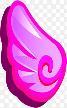 粉色艺术翅膀