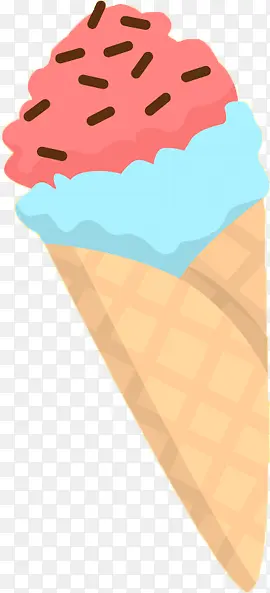 高清摄影夏日手绘冰淇淋