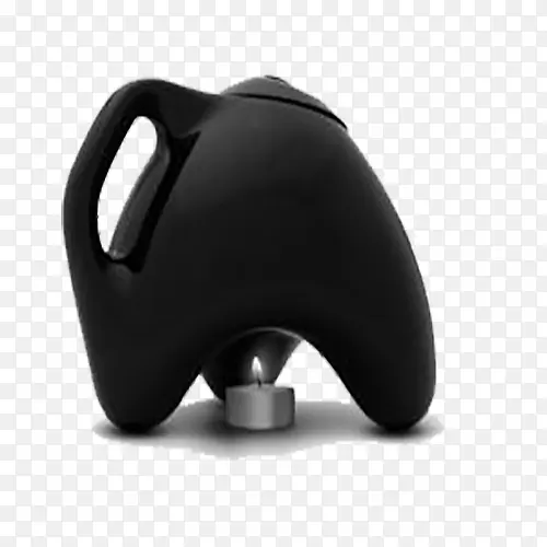 黑色科技茶壶