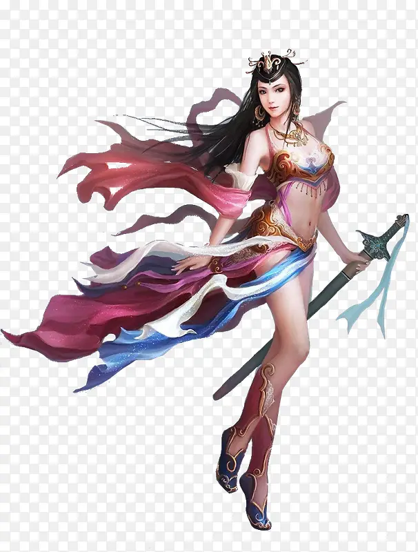 创意手绘立绘游戏造型