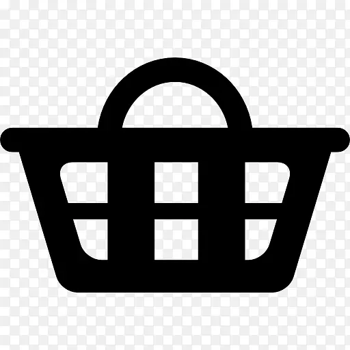 购物篮界面商业符号图标