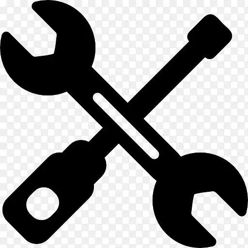 螺丝刀和Doble Wrench 图标
