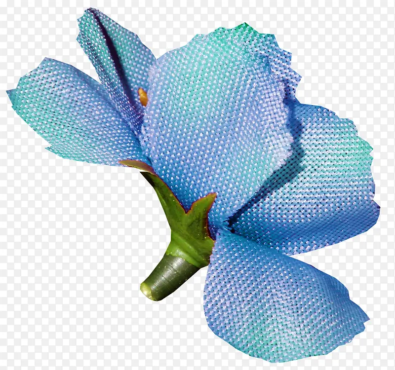 蓝色 家纺装饰  假花
