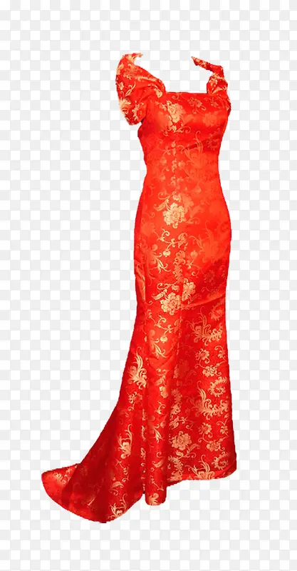 红色旗袍