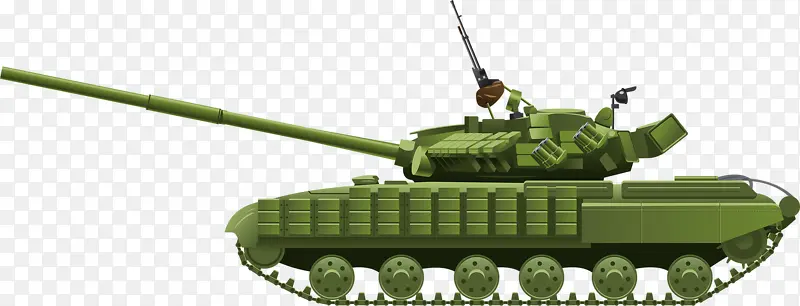 绿色坦克