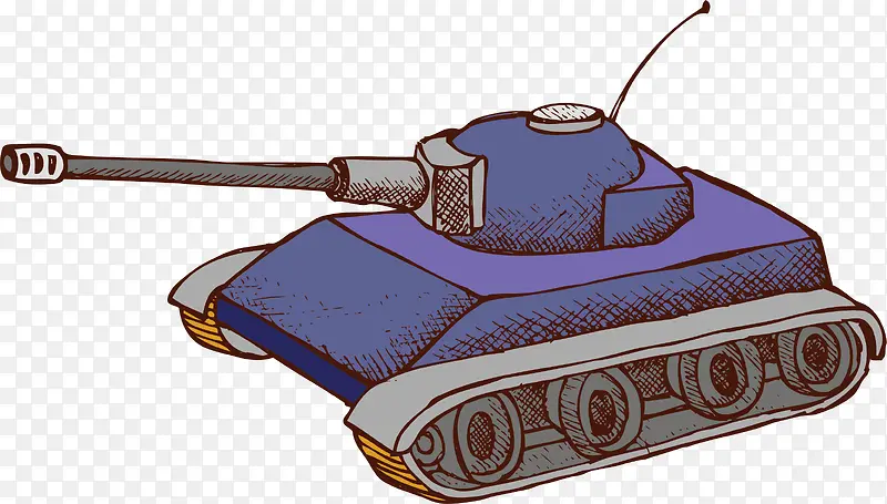坦克png矢量素材