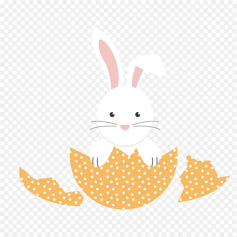 复活节兔子和蛋