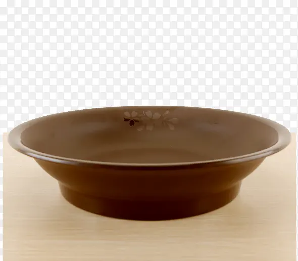 汤碗棕色