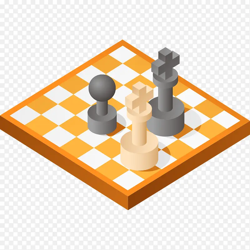 手绘国际象棋