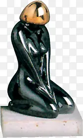 女性人物雕塑设计