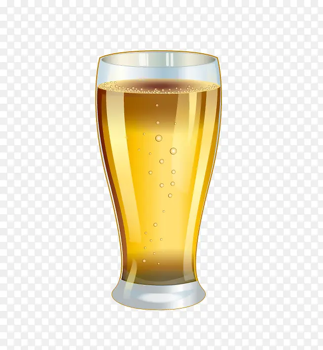矢量啤酒杯